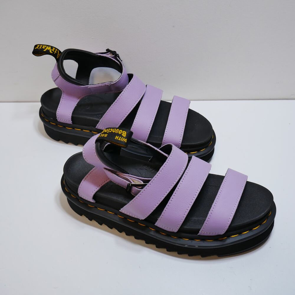 NEW DR. MARTENS BLAIRE SANDAL LILAC PISA WOMANS SIZE - 8 - Picture 2 of 16